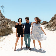 Load image into Gallery viewer, Men's Organic Crew Neck T-shirt Navy