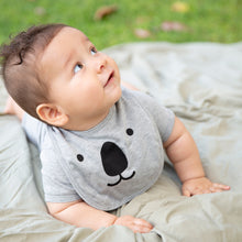 Load image into Gallery viewer, Koala Organic Cotton Baby Bib
