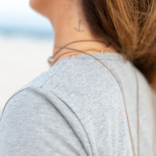 Load image into Gallery viewer, Women's Organic Cotton Grey Marle T-shirt