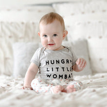 Load image into Gallery viewer, Organic Grey Wombat baby  T-shirt