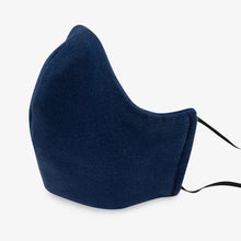 Load image into Gallery viewer, Navy Organic Cotton Face Mask