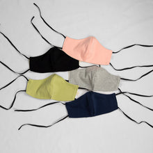 Load image into Gallery viewer, Organic Cotton 3 layer face mask
