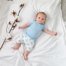 Load image into Gallery viewer, Blue Organic Cotton Baby Shirt