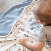 Load image into Gallery viewer, Organic Merino and Cotton Baby Blanket