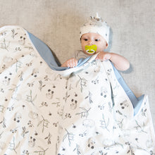 Load image into Gallery viewer, Organic Merino and Cotton Baby Blanket