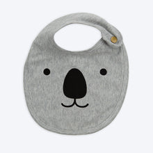 Load image into Gallery viewer, Organic Cotton Bib - Grey Marle