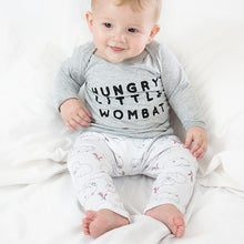 Load image into Gallery viewer, Organic Cotton Wombat Baby Leggings