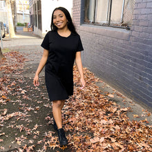 Load image into Gallery viewer, Organic Cotton T-shirt Dress Made in Australia