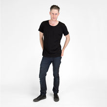 Load image into Gallery viewer, Mens Organic T-shirt Black