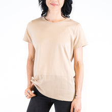 Load image into Gallery viewer, Women&#39;s Organic Cotton T-shirt Beige
