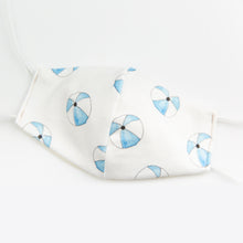 Load image into Gallery viewer, Kids Organic Cotton Face Mask - Beachball