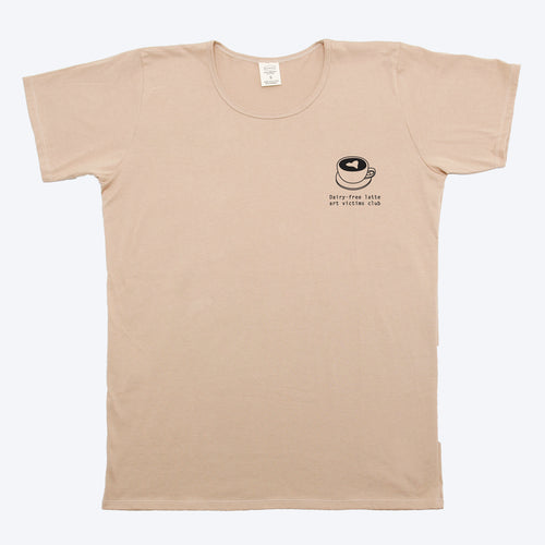 Mens Organic T-shirt Beige