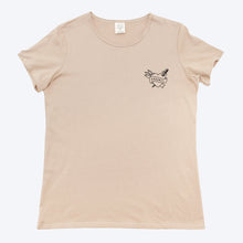 Load image into Gallery viewer, Womens Organic T-shirt Beige