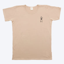Load image into Gallery viewer, Men's Organic Beige T-shirt - Snake Plant