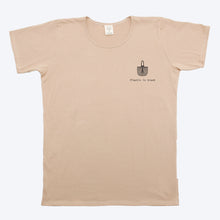 Load image into Gallery viewer, Womens Organic T-shirt Beige