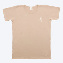 Load image into Gallery viewer, Men's Organic Beige T-shirt - Snake Plant