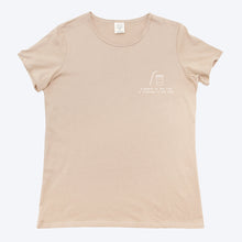 Load image into Gallery viewer, Womens Organic T-shirt Beige