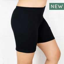 Load image into Gallery viewer, Organic Cotton bike shorts black