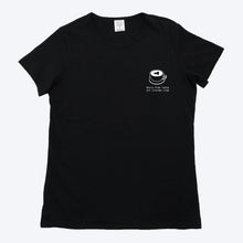 Load image into Gallery viewer, Womens Organic T-shirt Black