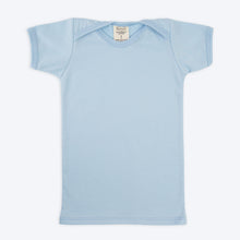 Load image into Gallery viewer, Blue Organic Cotton Baby Shirt