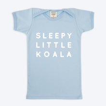 Load image into Gallery viewer, Baby sleepy koala shirt