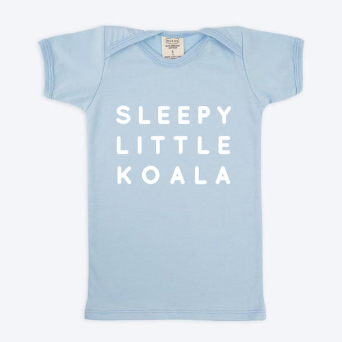 Baby sleepy koala shirt