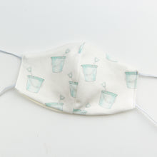 Load image into Gallery viewer, Kids Organic Cotton Face Mask - Bucket and Spade