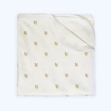Load image into Gallery viewer, Organic Cotton Chevron Blanket - Australian Made