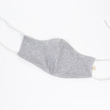Load image into Gallery viewer, Grey Marle 100% Organic Cotton Face Mask