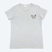 Load image into Gallery viewer, Womens Organic T-shirt Grey Marle
