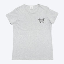 Load image into Gallery viewer, Womens Organic T-shirt Grey Marle
