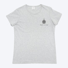 Load image into Gallery viewer, Womens Organic T-shirt Grey Marle