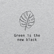 Load image into Gallery viewer, Green is the new black shirt
