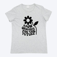 Load image into Gallery viewer, Grow Organic T-shirt Grey Marle
