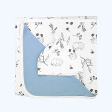 Load image into Gallery viewer, Australiana Organic Merino and Cotton Baby Blanket