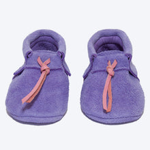 Load image into Gallery viewer, Purple Suede Booties
