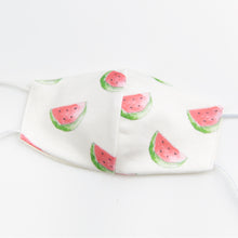 Load image into Gallery viewer, Kids Organic Cotton Face Mask - Watermelon
