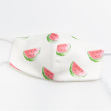 Load image into Gallery viewer, Kids Organic Cotton Face Mask - Watermelon