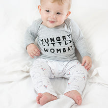 Load image into Gallery viewer, Organic Cotton Wombat Baby Leggings
