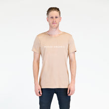 Load image into Gallery viewer, Organic Cotton Logo T-shirt - beige
