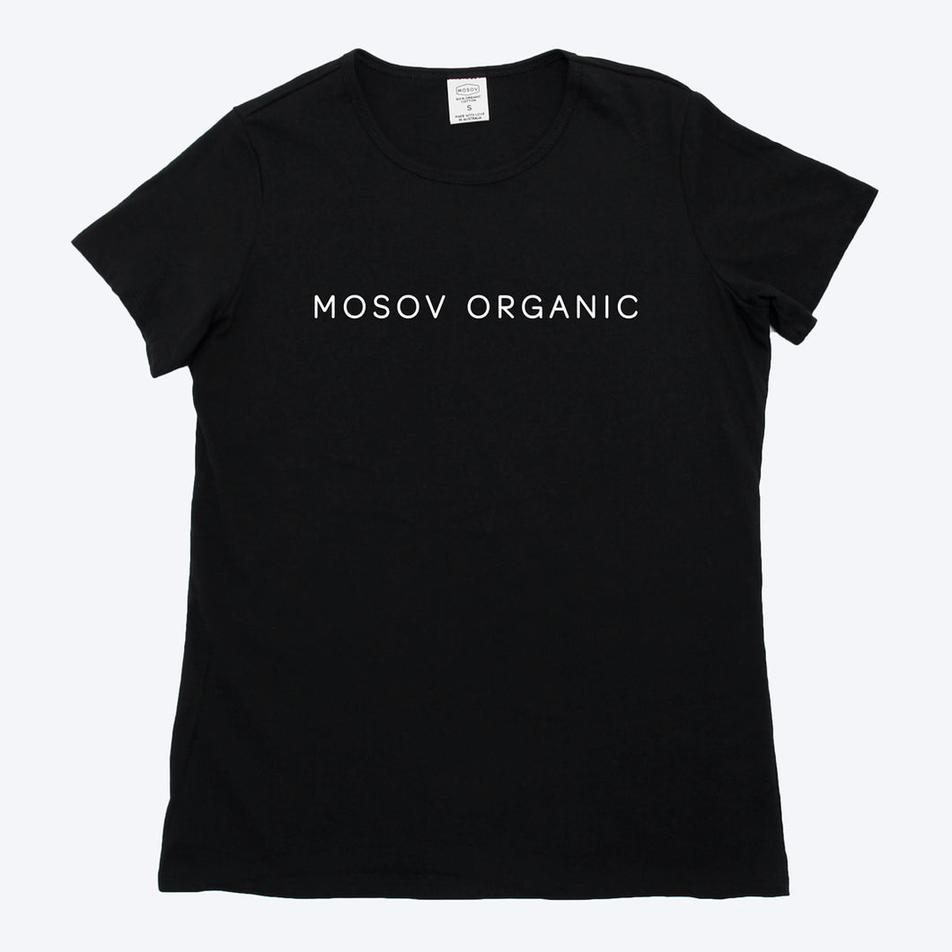 Organic Cotton Logo T-shirt - black