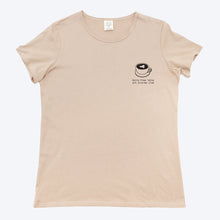 Load image into Gallery viewer, Womens Organic T-shirt Beige
