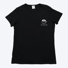 Load image into Gallery viewer, Womens Organic T-shirt Black
