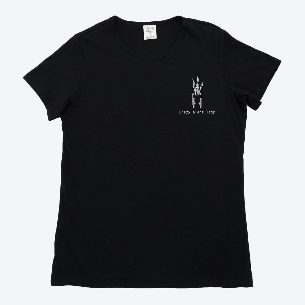 Womens Organic T-shirt Black