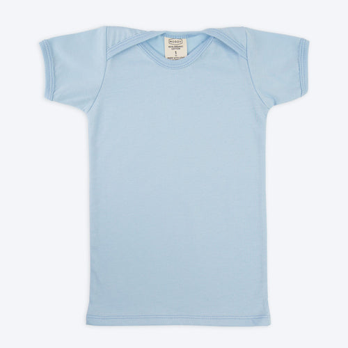 Blue Organic Cotton Baby Shirt