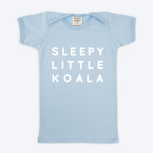 Load image into Gallery viewer, Baby sleepy koala shirt
