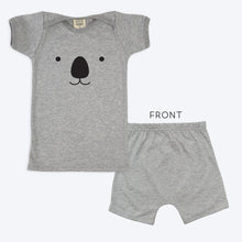 Load image into Gallery viewer, Organic Cotton Baby Set -Grey Marle
